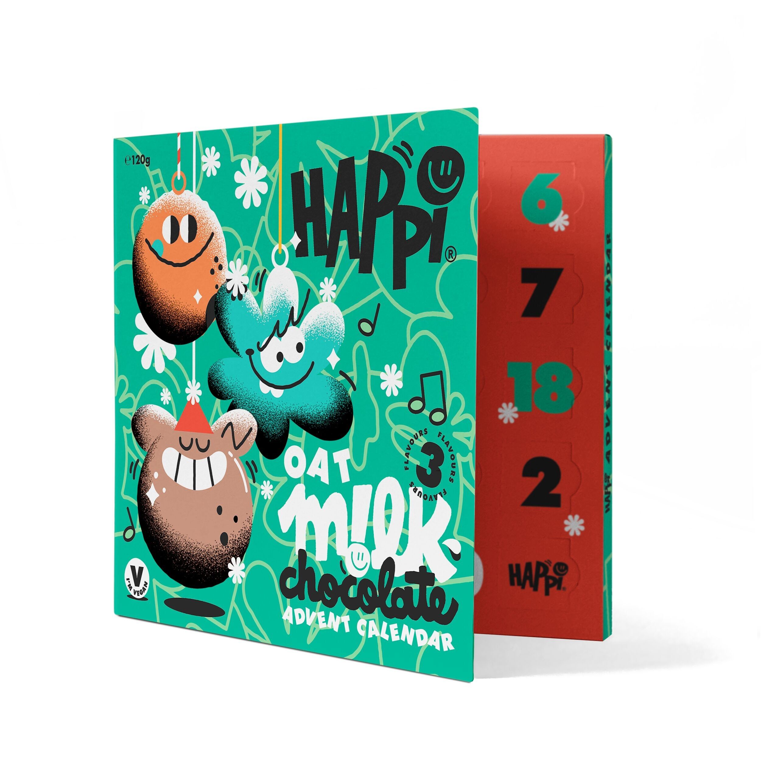 NEW HAPPi TRIPLE FLAVOUR Plastic-Free Advent Calendar