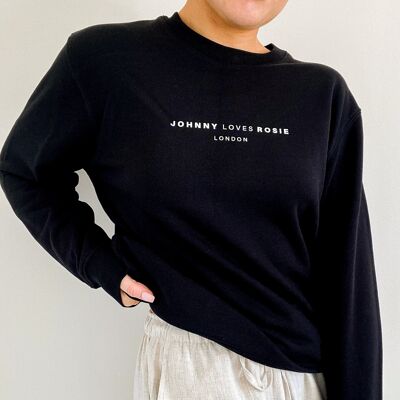 Black Crewneck Sweatshirt