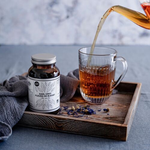 THÉ NOIR BIO - EARL GREY FLEURS DE BLEUET