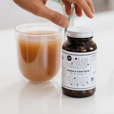 Organic black tea - MASALA CHAI NOIR