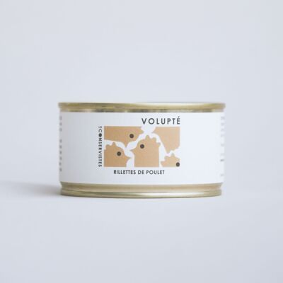 DELIZIA: RILLETTES DI POLLO 130g