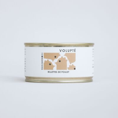 PIACERE: RILLETTES DI POLLO 190g