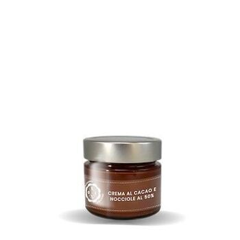 NOUVEAU : Crème à tartiner aux noisettes 50% cacao 212ml 1