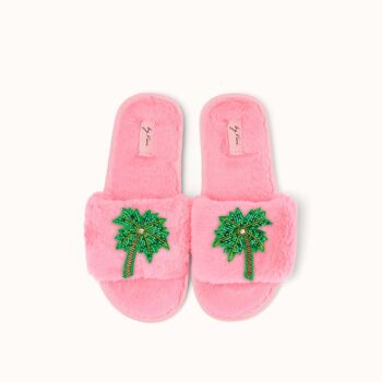 Chaussons Flamant Rose 11