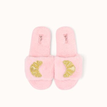 Chaussons rose 12