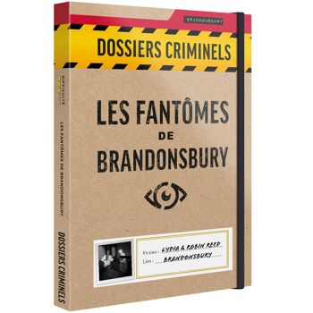Dossiers Criminels - Les Fantômes de Brandonsbury - Jeu de Societe Escape Game - Jeu d’Enquête Immersif et Collaboratif 1