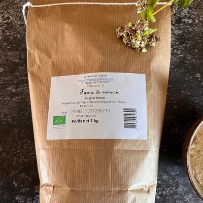 Organic buckwheat flour