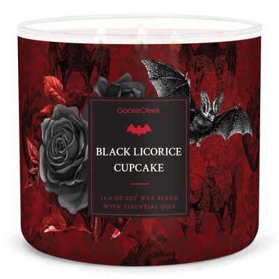 Black Licorice Cupcake Goose Creek Candle® Large 3-Wick Candle