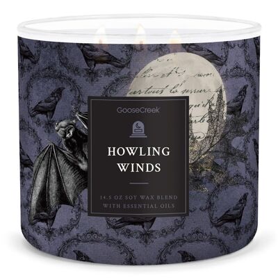 Howling Winds Goose Creek Candle® Candela grande a 3 stoppini