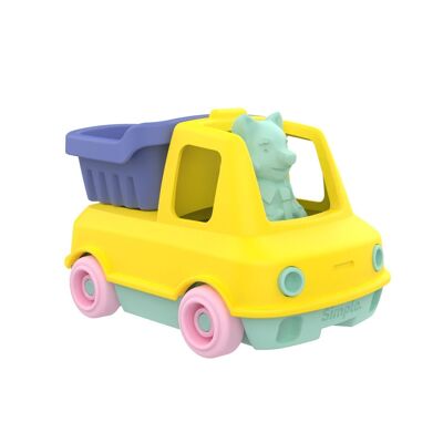 EverEarth® Figurine voiture de course enfant bois