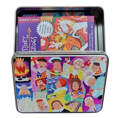 History Heroes KINGS & QUEENS Gift Tin