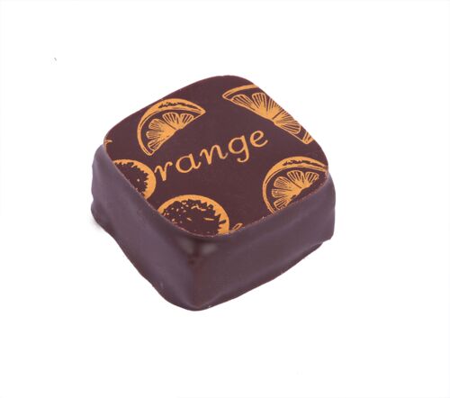 Palet Orange (Noir)  - BONBONS DE CHOCOLAT -