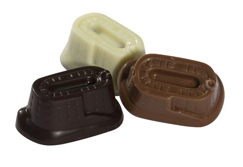 Fort Boyard Assortis (Noir, Lait, Blanc) - BONBONS DE CHOCOLAT -