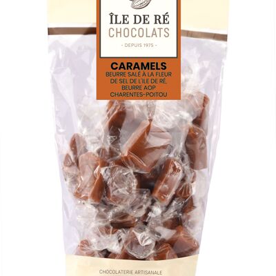 CARAMEL - Sachet Caramels à la Fleur de Sel 280g