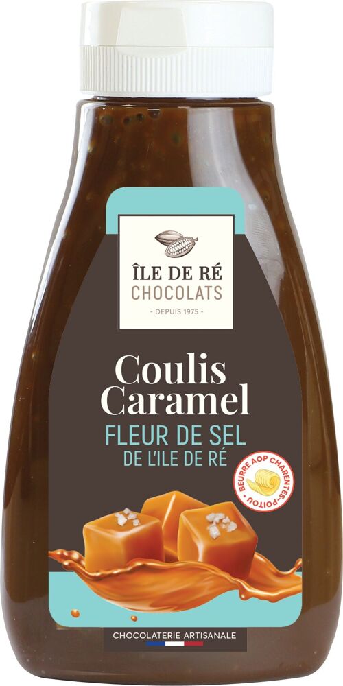 CARAMEL - Coulis Caramel Fleur de Sel 330g