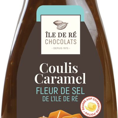 CARAMEL - Fleur de Sel Caramel Coulis 330g