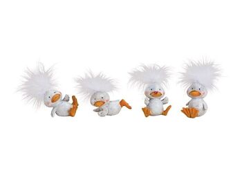 Canard blanc poly 4 plis