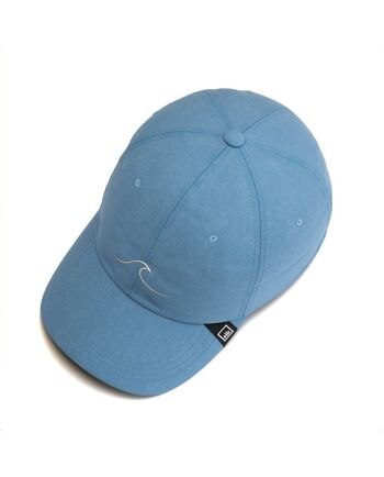 Casquette unisexe vague bleue 3