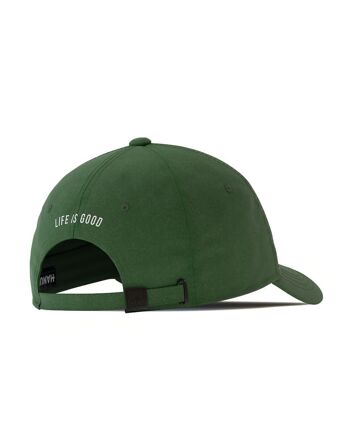 Casquette Chill unisexe verte 2