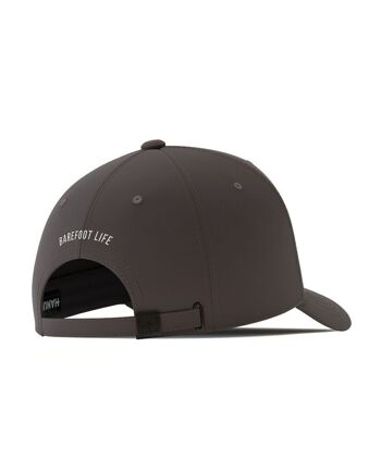 Casquette grise classique unisexe 2