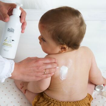 Crème hydratante corps et visage bébé à l'huile d'amande douce BIO - Recharge 4
