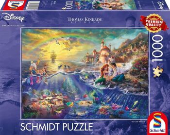 Puzzle 1000 Pièces Ariel La Petite Sirène 1