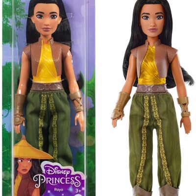 La principessa Raya e gli accessori