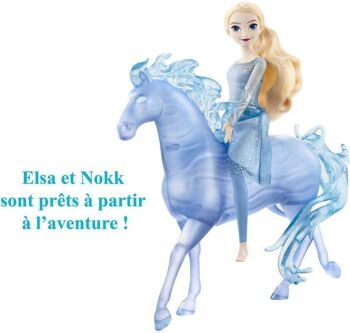 Poupée Princesse Elsa et Nokk 2