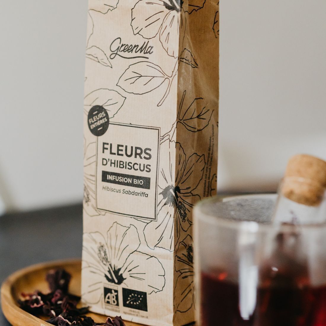 BIO-HIBISKUSBLÜTEN-INFUSION