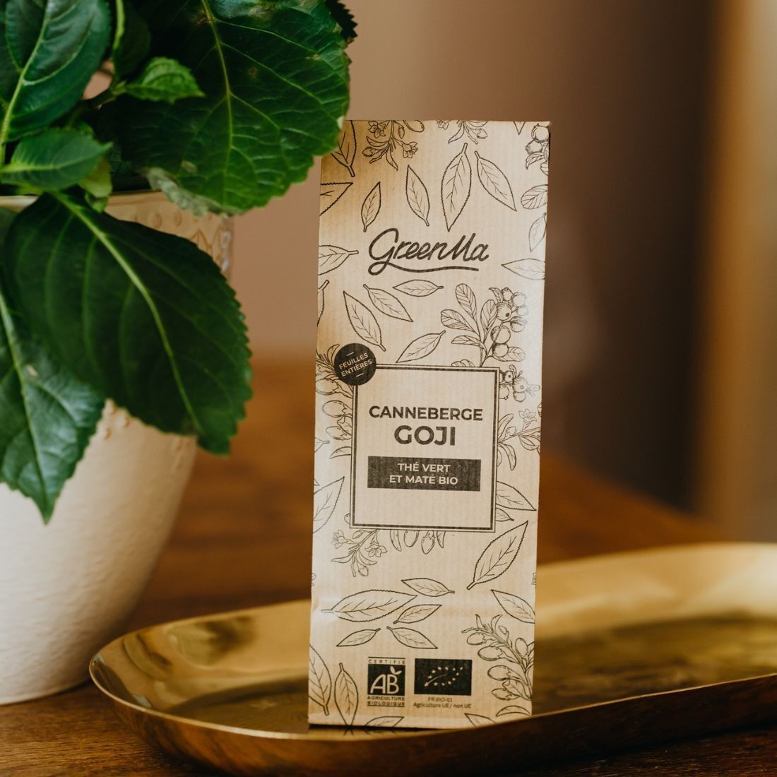 GOJI CRANBERRY – Bio-Grüntee und Mate – Nachfüllpackung