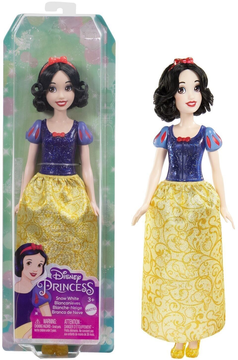 DISNEY – Weiße Prinzessinnenpuppe, 29 cm
