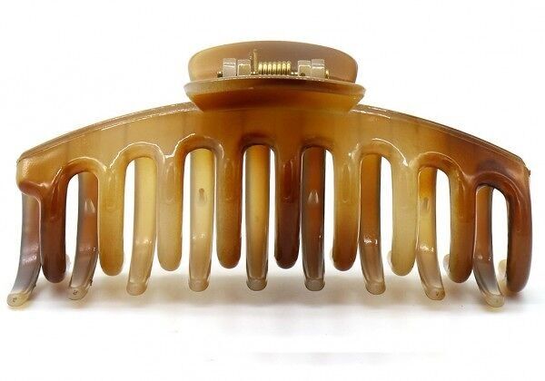 T-F4.1 H054-008 Artiglio per capelli 11 cm Marrone