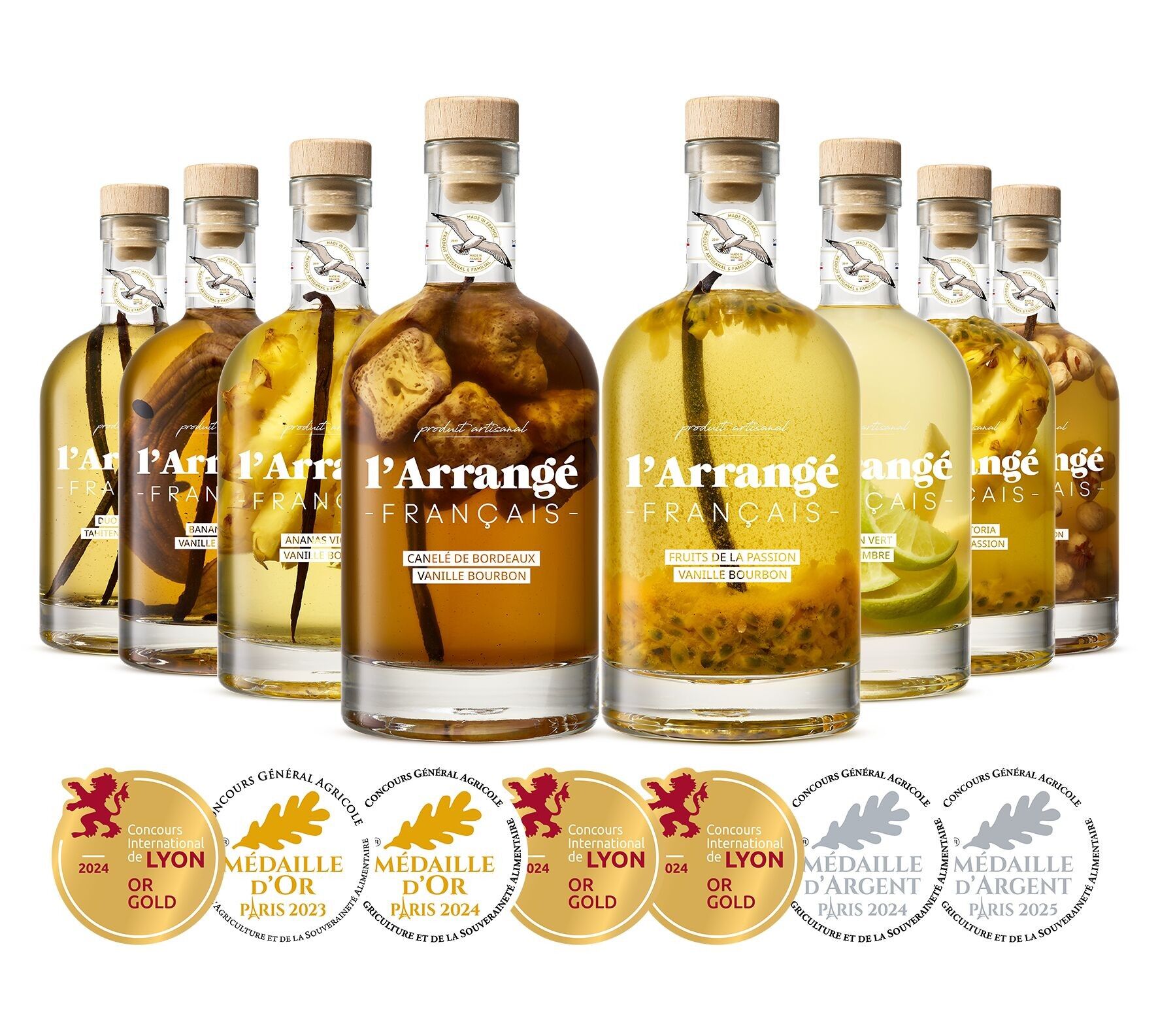 LARGE IMPLEMENTATION PACK - 8x6 bottles (1 package per recipe)