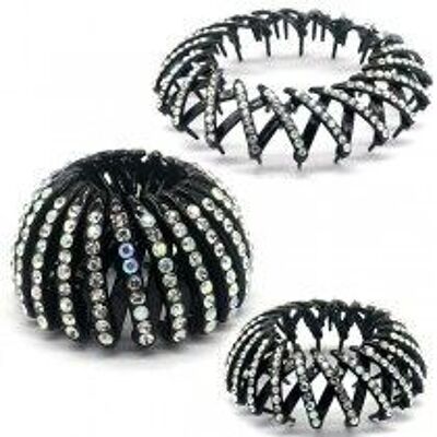 S-A7.4 H056-005 Multi Functional Hair Clip Crystals