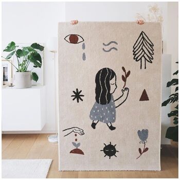 LOVE right by Marta Abad Blay tapis enfant 5