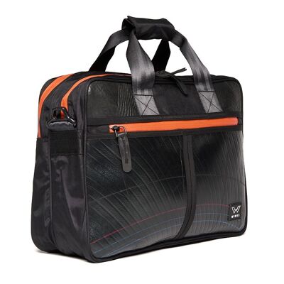 Elegante borsa per laptop Eagle, realizzata con camera d'aria riciclata