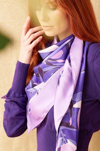 Foulard Triangle géant « Le grand amellau » 5