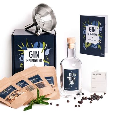 Kit d'infusion de gin - Kit de préparation de cocktails