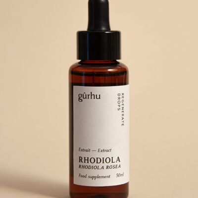 Rhodiola-Extrakt - Tropfen regenerieren