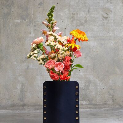 Vase en cuir - Bauhaus Stellar S Minuit