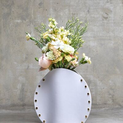 Vase en cuir - Moon Stellar Arctic