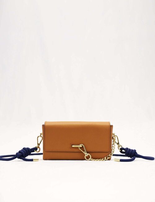 Sac Crossbody en cuir - GUMI WAWA CAMEL