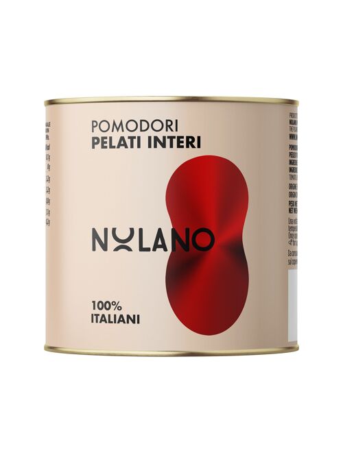 Pomodori pelati 2500g 100% italiani per pizze di qualità