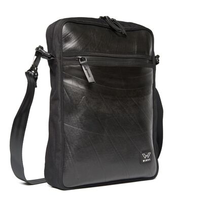 Bolso de hombro confiable Raven - de tubo de neumático reciclado