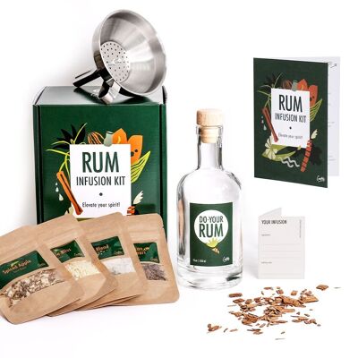 Kit per infusione di rum - Kit per la preparazione di cocktail