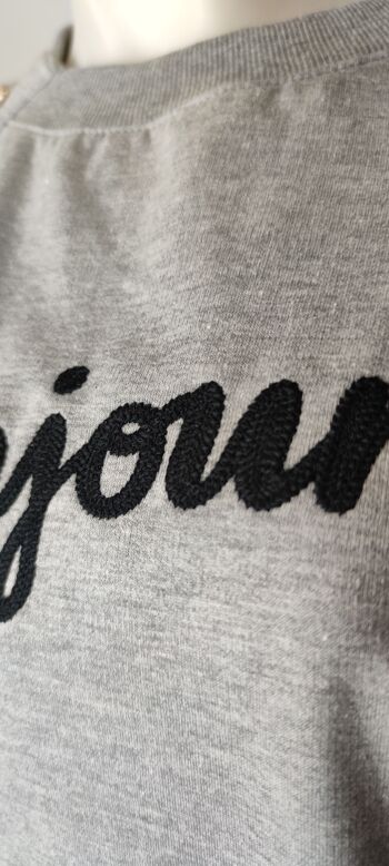 SWEAT-SHIRT BONJOUR 4