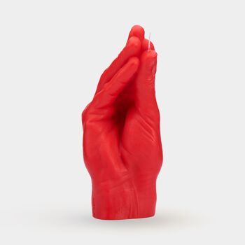 Grande bougie de geste italienne | Geste de la main italienne | Conception super réaliste | Taille et texture réelles de la main | Bougie sculptée à la main 2