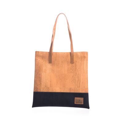 Blue Cork Shopping Bag, Reusable Bag