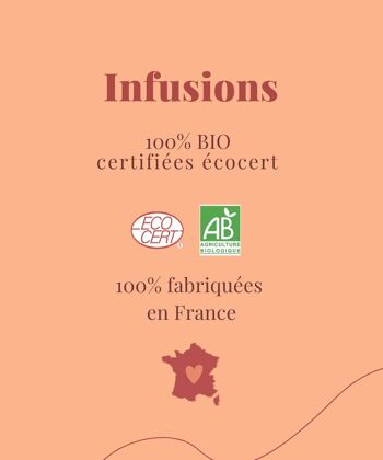 Infusion bio - Digestion - bien-être - Vrac - 60 g 6