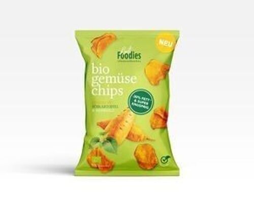 bio gemüse chips - Heimische Süßkartoffel & Meersalz